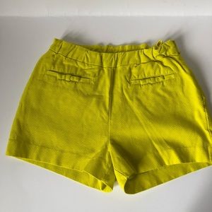 JACADI Yellow Citrus Short Girls Size 12